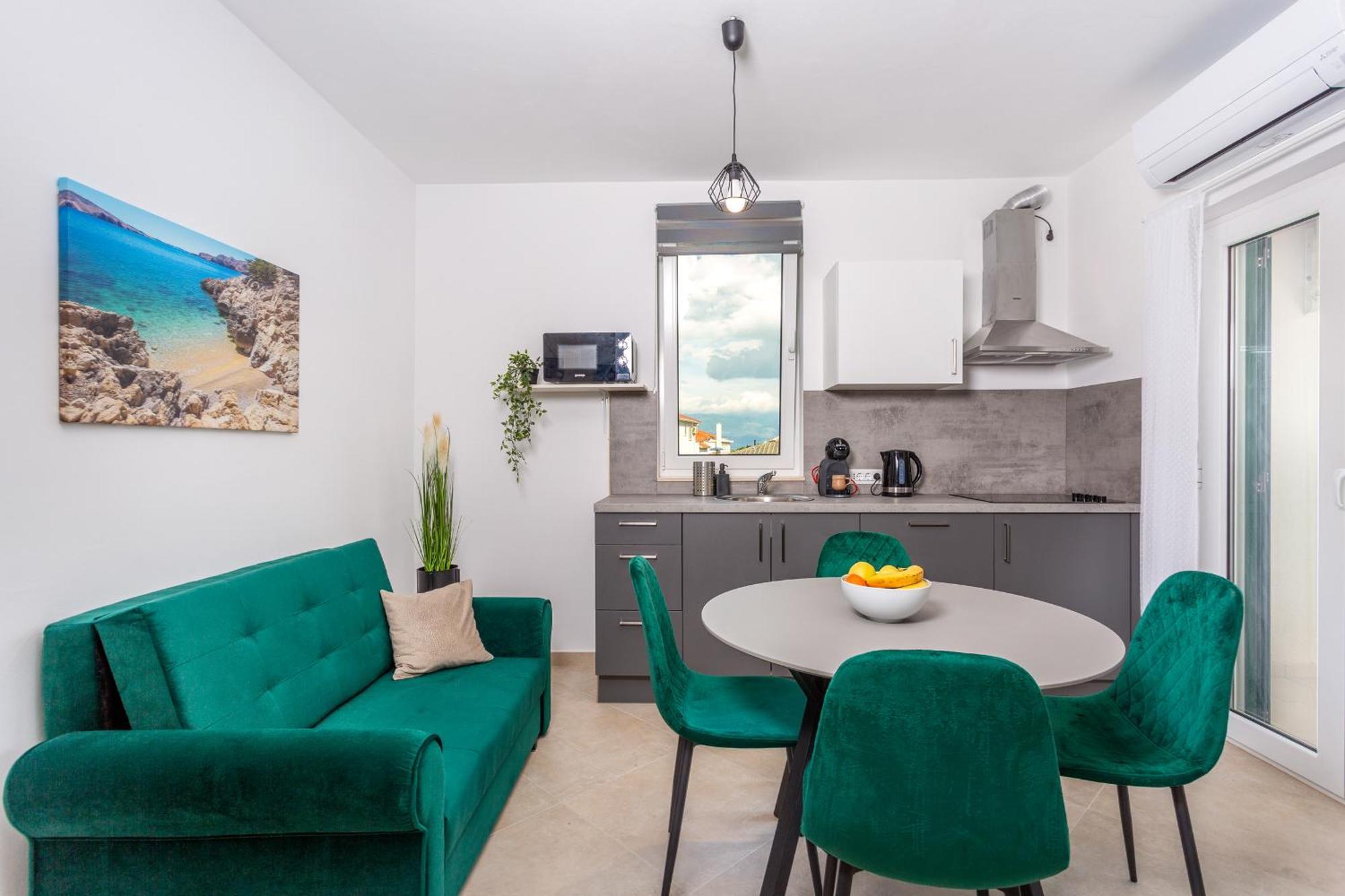 Divine Apartments Baska  Exterior photo